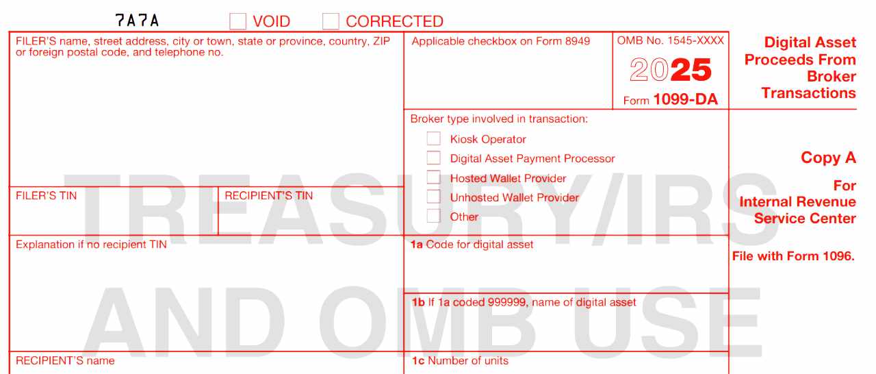 IRS Releases Draft Tax Form For Digital Assets — Expert Raises 'Major ...