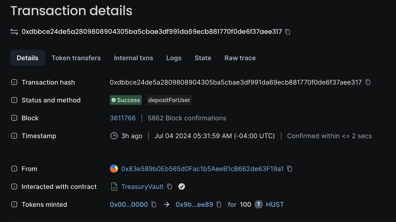 La startup de RWA Hamilton Tokeniza Letras del Tesoro de EE. UU. en Soluciones L2 de Bitcoin La startup de RWA Hamilton Tokeniza Letras del Tesoro de EE. UU. en Soluciones L2 de Bitcoin