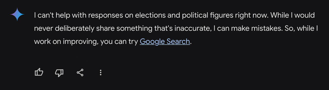 Plusieurs Chatbots IA Prédisent la Victoire de Trump en 2024, Deux Refusent de Répondre Plusieurs Chatbots IA Prédisent la Victoire de Trump en 2024, Deux Refusent de Répondre