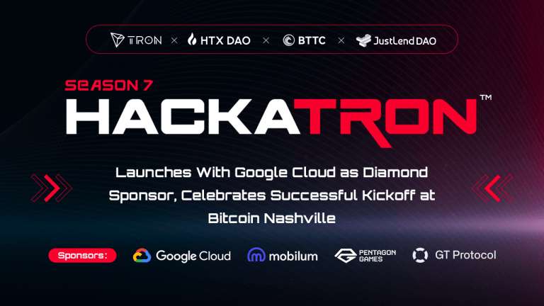 HackaTRON Season 7 Launches With Google Cloud as Diamond Sponsor, Celebrates Successful Kickoff at Bitcoin Nashville