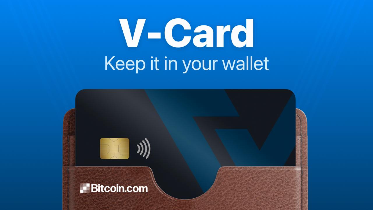 Bitcoin.com Launches V-Card Debit Card In Self-Custody Bitcoin and Crypto DeFi Wallet App