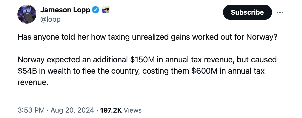 Insiderbericht zeigt, Kamala Harris unterstützt Bidens Plan zur Besteuerung unrealisierter Gewinne Insiderbericht zeigt, Kamala Harris unterstützt Bidens Plan zur Besteuerung unrealisierter Gewinne