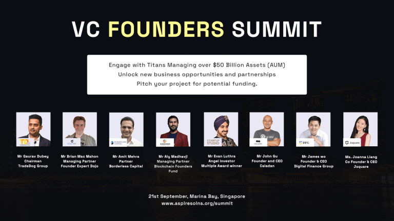 VC Founders Summit: The Largest Convergence of Investors and Founders Set to Take Place in Singapore