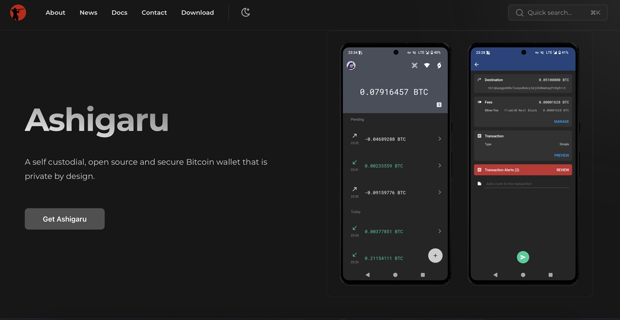Ashigaru Emerges From the Shadows, Forking Samourai Wallet in Privacy Push Ashigaru Emerges From the Shadows, Forking Samourai Wallet in Privacy Push
