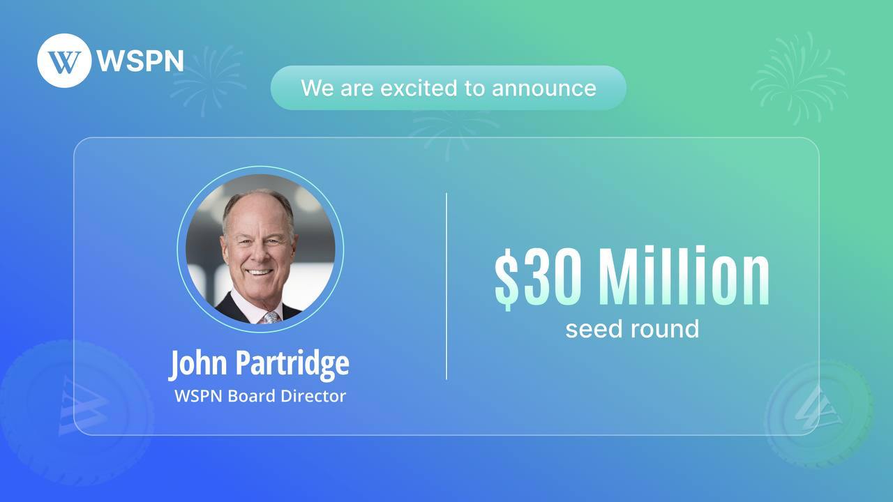 WSPN Secures $30M Seed Funding, Former Visa President Joins Board