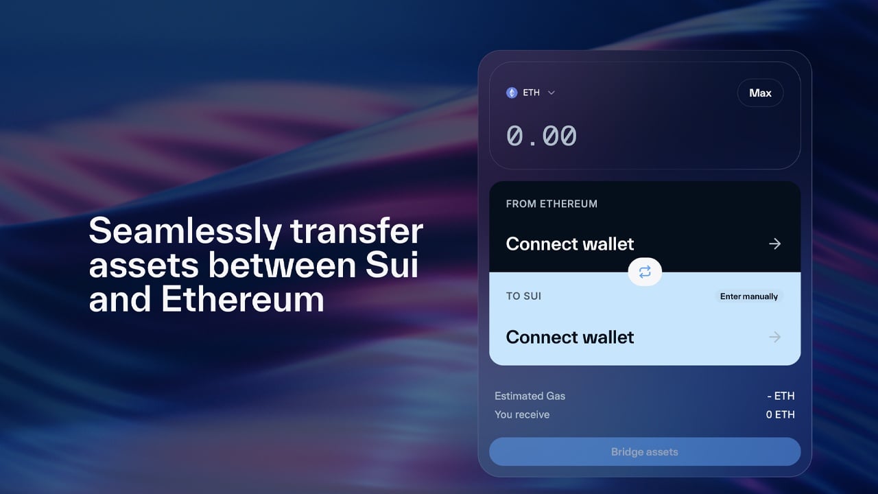 Sui Bridge é lançada na Mainnet, conectando Ethereum e Sui