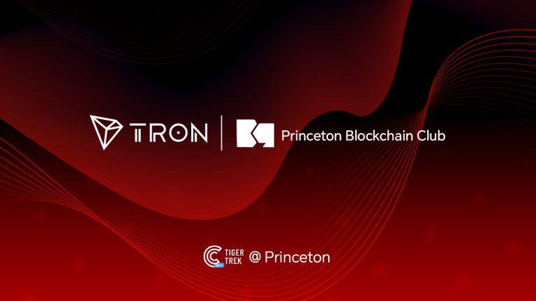 TRON DAO Supports Princeton Blockchain Club’s Crypto TigerTrek as Ruby Sponsor