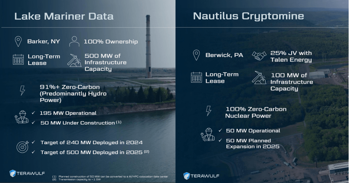 TeraWulf: обзор растущего биткойн-майнера в 2024 году