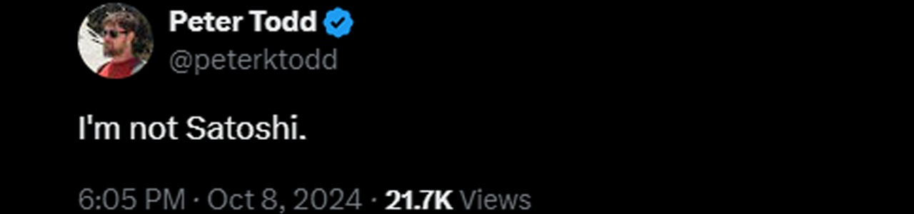 La Comunità Cripto Respinge la Teoria HBO su Peter Todd-Satoshi Come Giornalismo Scadente La Comunità Cripto Respinge la Teoria HBO su Peter Todd-Satoshi Come Giornalismo Scadente