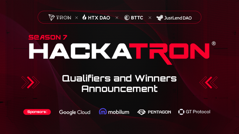 TRON DAO Unveils HackaTRON Season 7 Qualifiers and Winners, Backed by Google Cloud as Diamond Sponsor