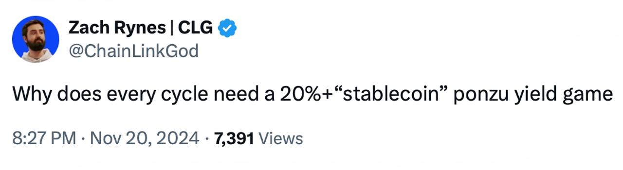 Arthur Hayes critica 'Bobalhões' que se Contentam com Menos, Promove APY de 29% do USDE