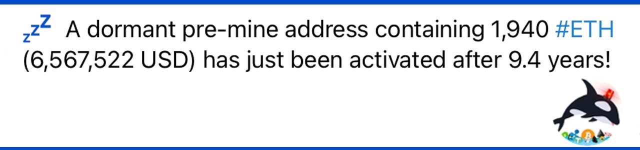 Crypto Giants Stir: Vintage BTC Wallets Shift Millions, 1,940 Genesis ETH Lands on Coinbase Crypto Giants Stir: Vintage BTC Wallets Shift Millions, 1,940 Genesis ETH Lands on Coinbase