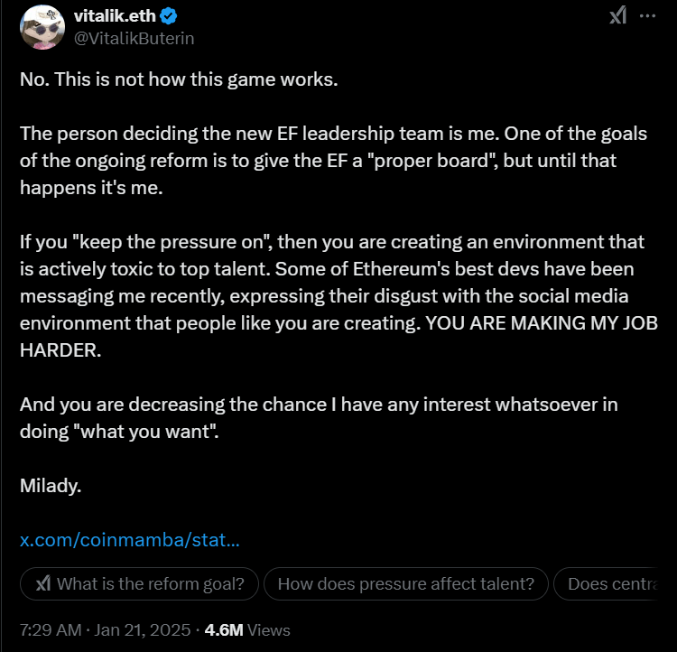 Ethereumov padec v eksistencialno krizo Ethereumov padec v eksistencialno krizo