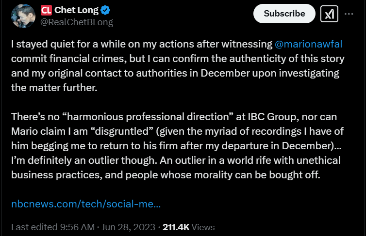 Ist Elon Musks Zögling Mario Nawfal dabei Memecoins anzupreisen?