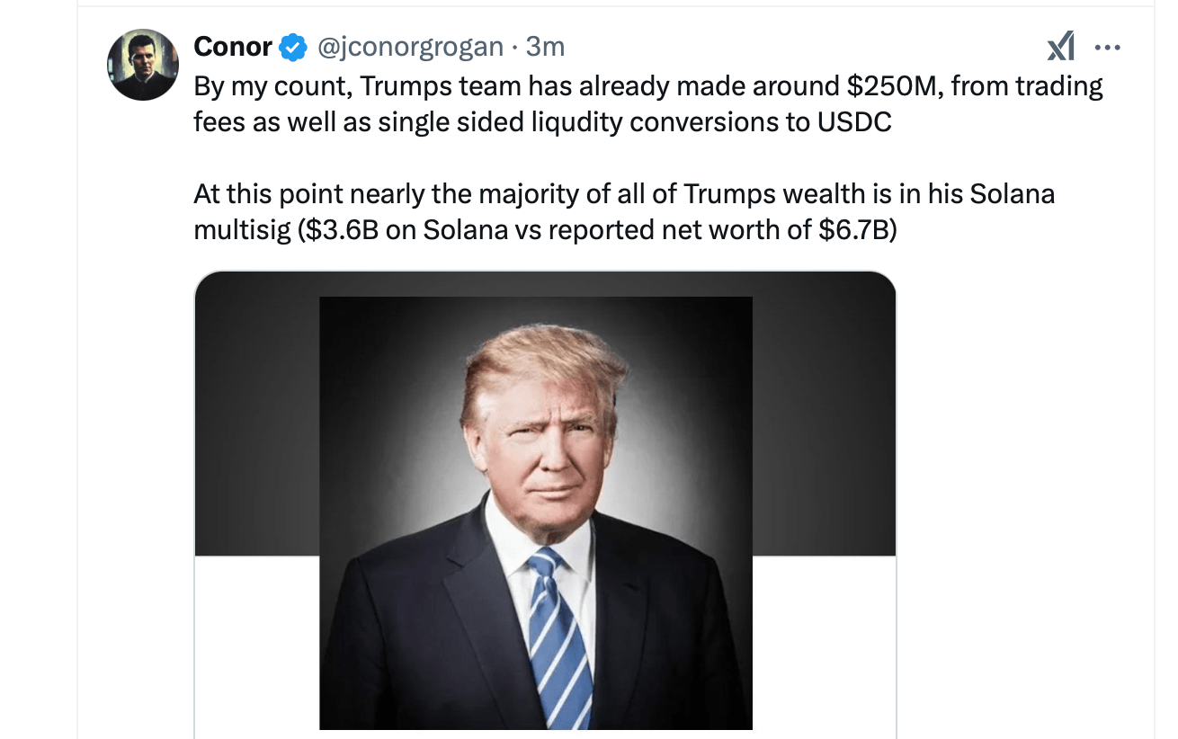 Trumps Meme Coin Mania: $4B Valuation Propels Presidential Crypto to Center Stage Trumps Meme Coin Mania: $4B Valuation Propels Presidential Crypto to Center Stage