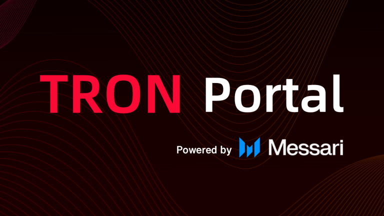 TRON DAO Unveils Official Research Portal On Messari