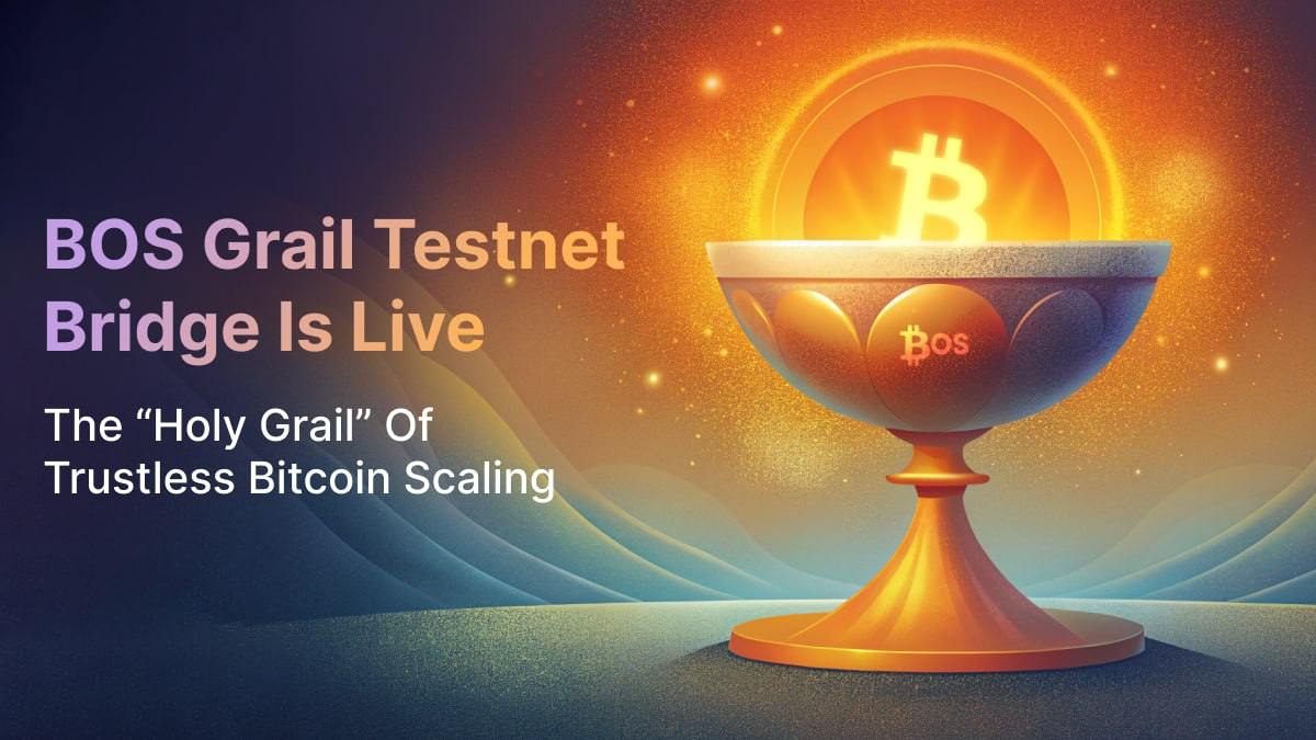 BitcoinOS Unveils Grail Bridge Testnet App, A Breakthrough in Trustless Cross-Chain Bitcoin Interactions