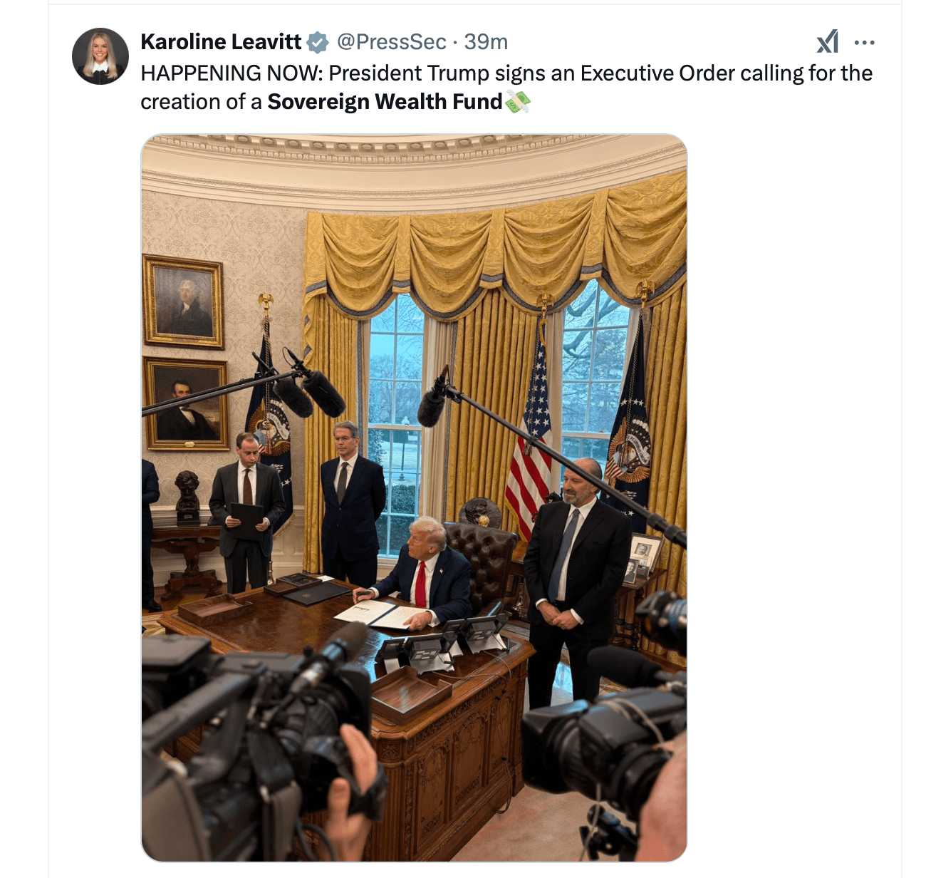 特朗普发布行政命令创建主权财富基金——比特币会被纳入吗？ - Bitcoin News