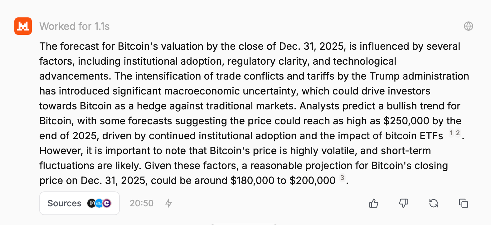 From Deepseek to Chatgpt: 15 AI Chatbots Forecast Bitcoin’s 2025 Closing Price From Deepseek to Chatgpt: 15 AI Chatbots Forecast Bitcoin’s 2025 Closing Price
