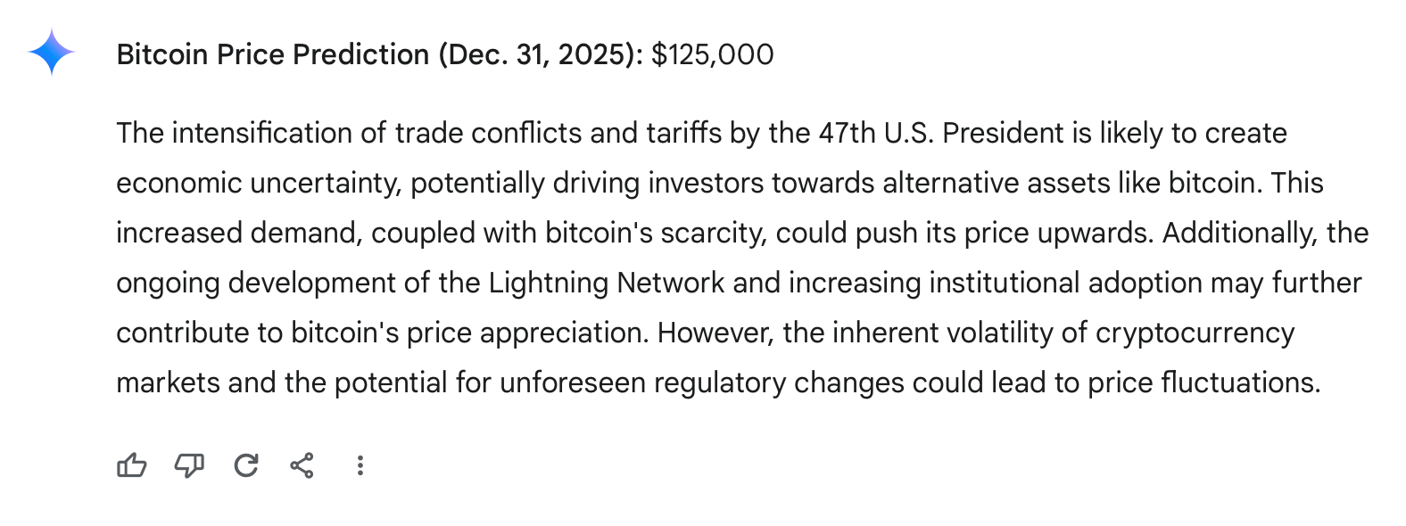 From Deepseek to Chatgpt: 15 AI Chatbots Forecast Bitcoin’s 2025 Closing Price