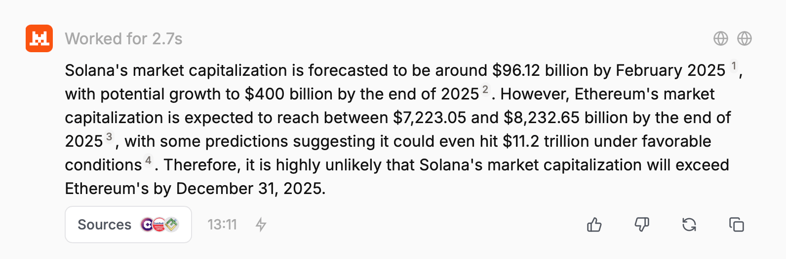 Crypto Showdown: Solana vs. Ethereum – What 11 AI Chatbots Predict for 2025