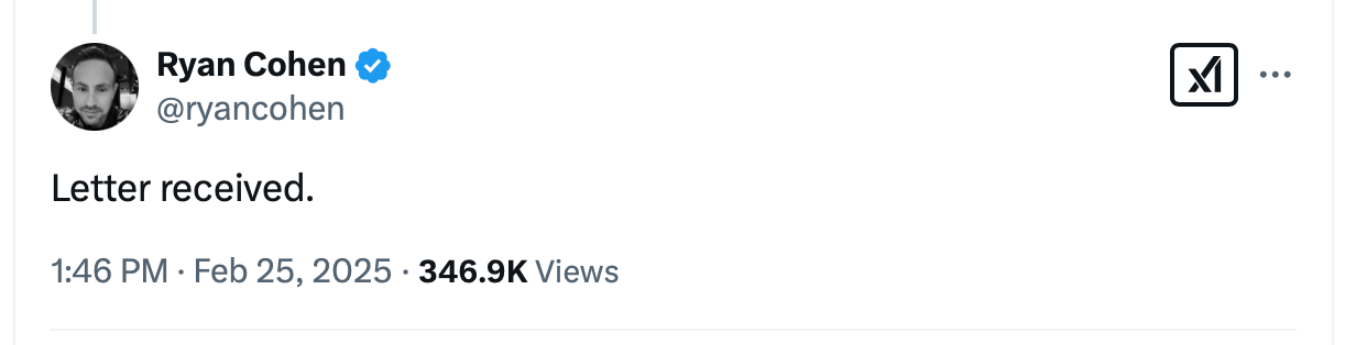 Bitcoin as Treasury Asset: Strive’s CEO Urges Gamestop to Diversify Cash Holdings Bitcoin as Treasury Asset: Strive’s CEO Urges Gamestop to Diversify Cash Holdings