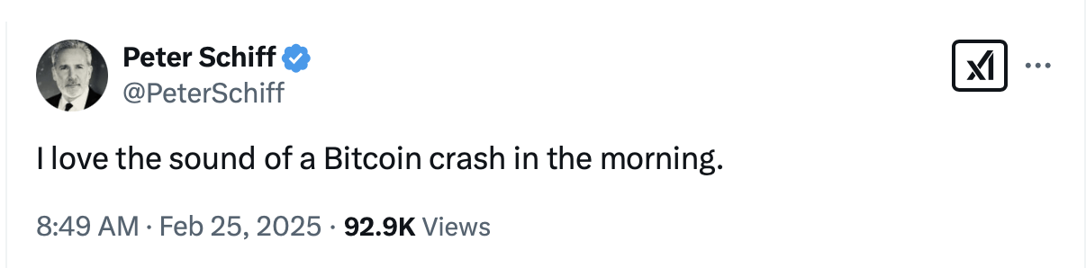 Peter Schiff Kritiserer Michael Saylors Bitcoin-Dristighet, Slakter Strategy og BTC-investorer Peter Schiff Kritiserer Michael Saylors Bitcoin-Dristighet, Slakter Strategy og BTC-investorer
