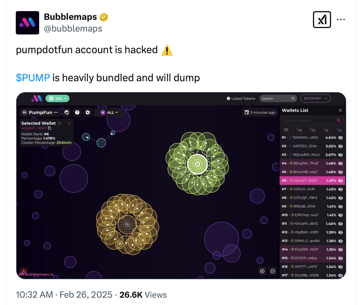 פלטפורמת מטבעות מם Pump.fun פרוצה, אזהרות מטוקני תרמית פלטפורמת מטבעות מם Pump.fun פרוצה, אזהרות מטוקני תרמית