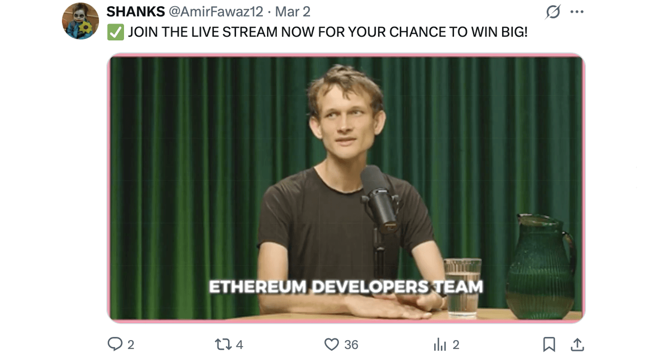 Les arnaqueurs crypto exploitent les deepfakes IA pour promouvoir de faux cadeaux avec Trump et Musk Les arnaqueurs crypto exploitent les deepfakes IA pour promouvoir de faux cadeaux avec Trump et Musk