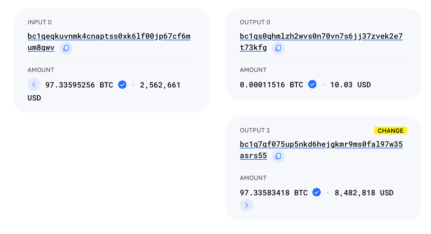 Verschiebung von Federal Bitcoin: 97,34 BTC aus den US-Regierungsbeständen verlagert Verschiebung von Federal Bitcoin: 97,34 BTC aus den US-Regierungsbeständen verlagert