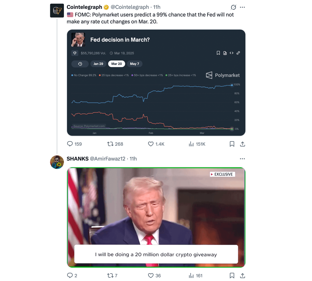 Crypto Scammers Exploit AI Deepfakes to Push Fake Giveaways With Trump and  Musk – Crypto News Bitcoin News