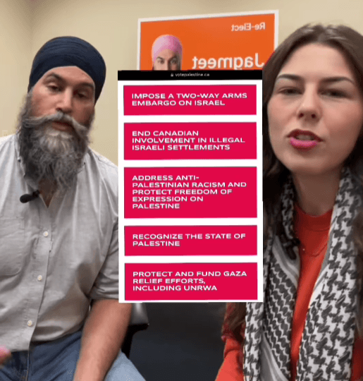 Kanadský vůdce NDP a hvězda Onlyfans natáčí volební video Kanadský vůdce NDP a hvězda Onlyfans natáčí volební video