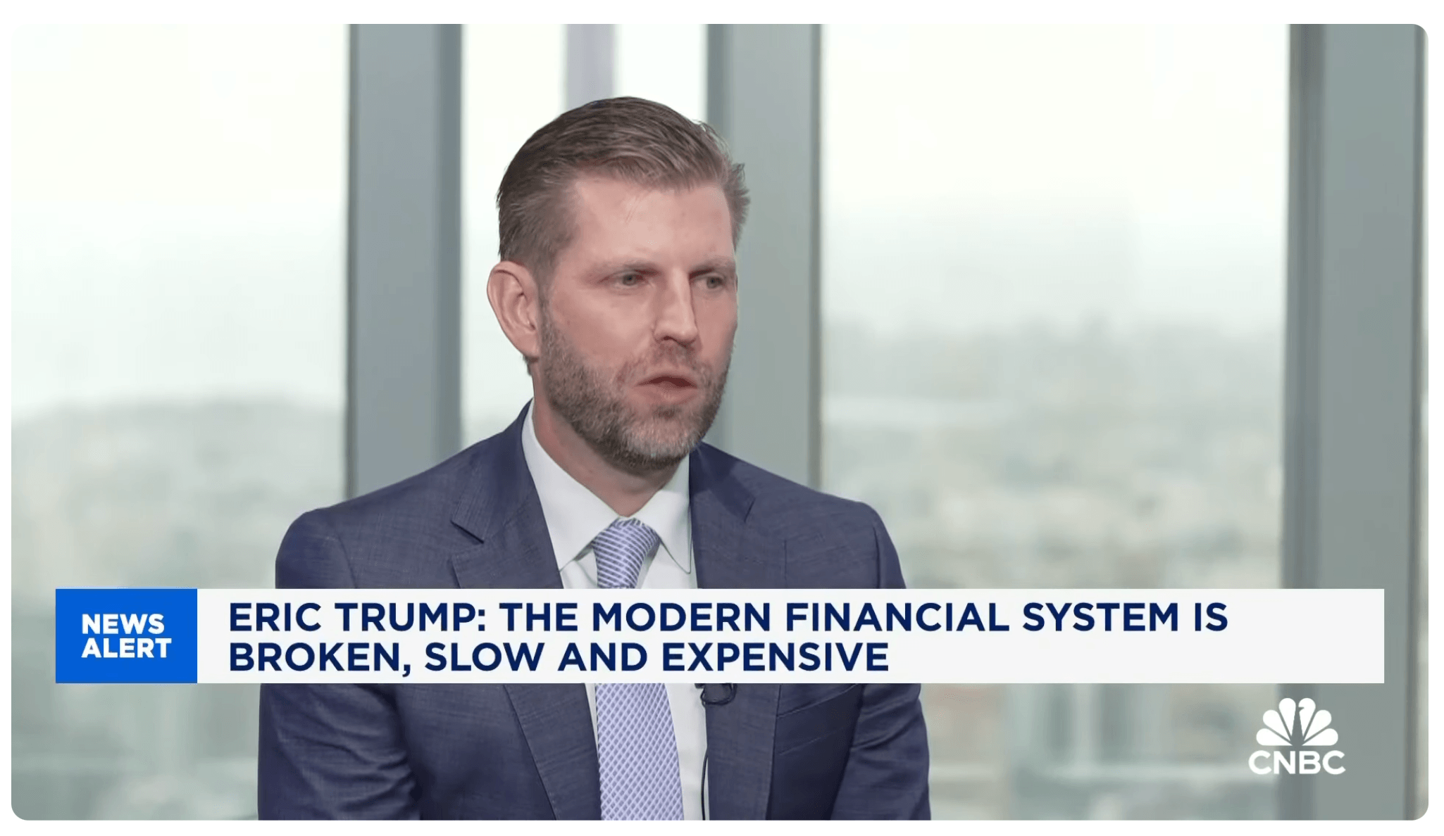 Eric Trump avertizează că băncile ar putea fi 'disparune' în 10 ani fără o pivotare către cripto Eric Trump avertizează că băncile ar putea fi 'disparune' în 10 ani fără o pivotare către cripto