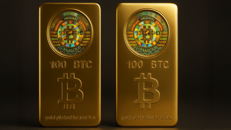 Casascius Treasure Unsealed: Two 100 BTC Bars Redeemed Amid Price Drop in April