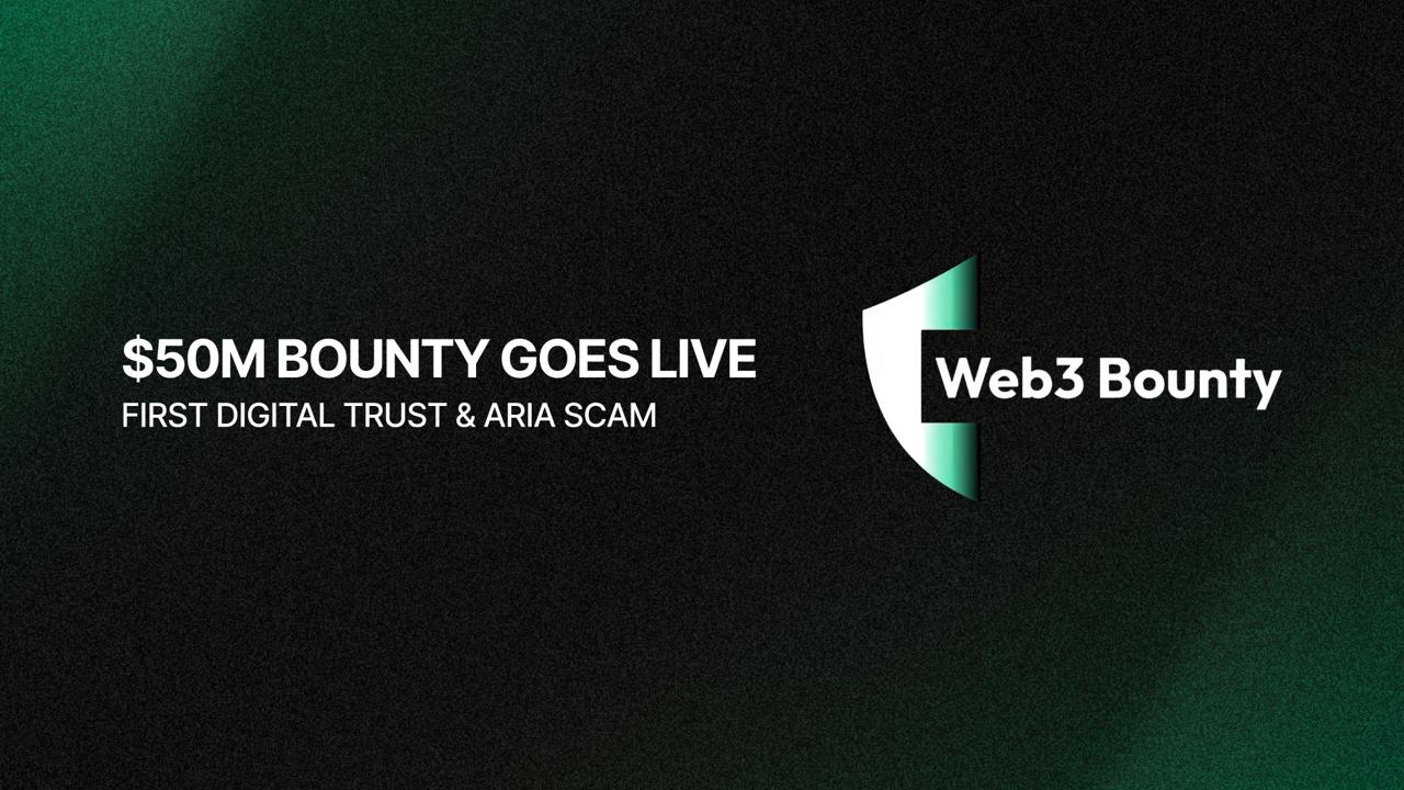 M Bounty Goes Live on Web3Bounty.io to Trace Misappropriated Funds Linked to FDT and Aria