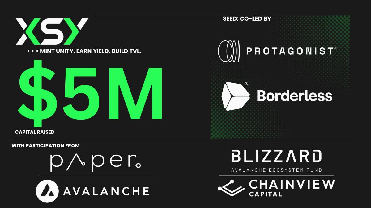 XSY Launches Digital Synthetic Dollar Unity ($UTY) on Avalanche Blockchain, Raises  Million in Funding to Advance DeFi Infrastructure