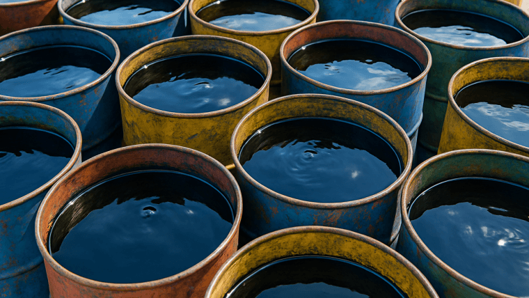 Oil Crashes 8.7% From Last Week’s Peak as Middle East Tensions Rattle Markets