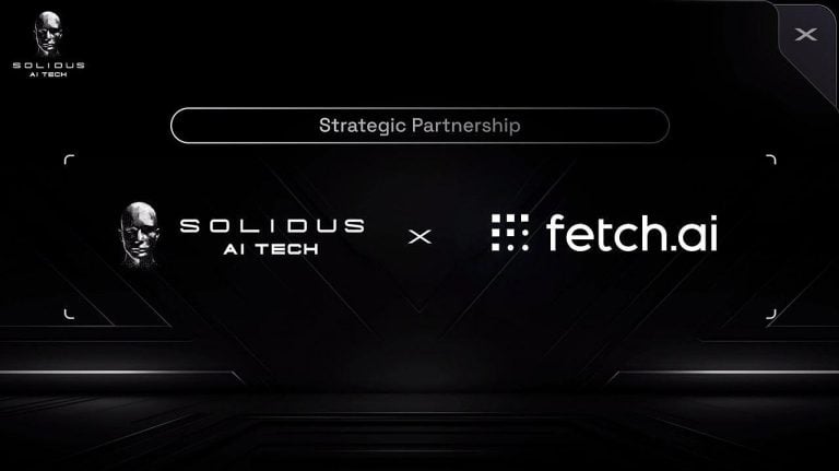 Solidus AI Tech Partners With Fetch.ai to Expand Access to Intelligent Agent Infrastructure