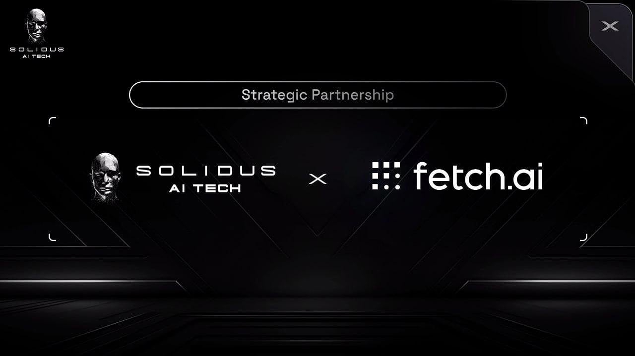 Solidus AI Tech Partners With Fetch.ai to Expand Access to Intelligent Agent Infrastructure