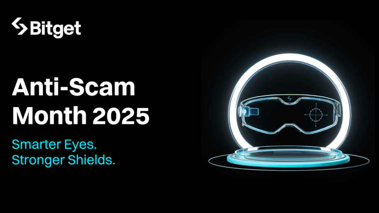 Bitget Launches Second Year of Anti-Scam Month Campaign to Fight Growing Cyber Fraud