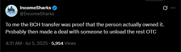 مدير Coinbase يشير إلى احتمال وجود اختراق وراء استيقاظ البيتكوين بـ 8 مليارات دولار مدير Coinbase يشير إلى احتمال وجود اختراق وراء استيقاظ البيتكوين بـ 8 مليارات دولار