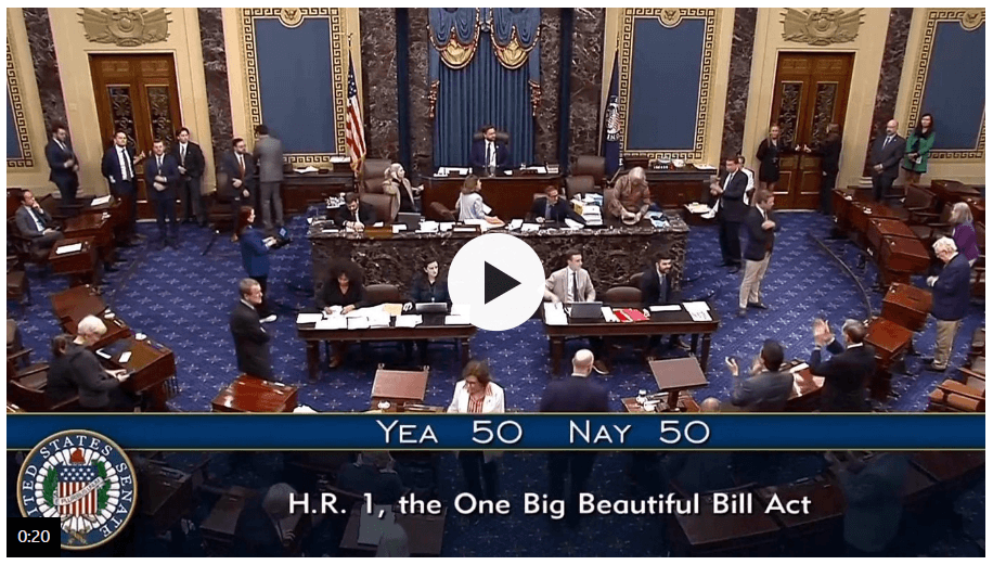 One Big Beautiful Bill knapp im Senat bestanden