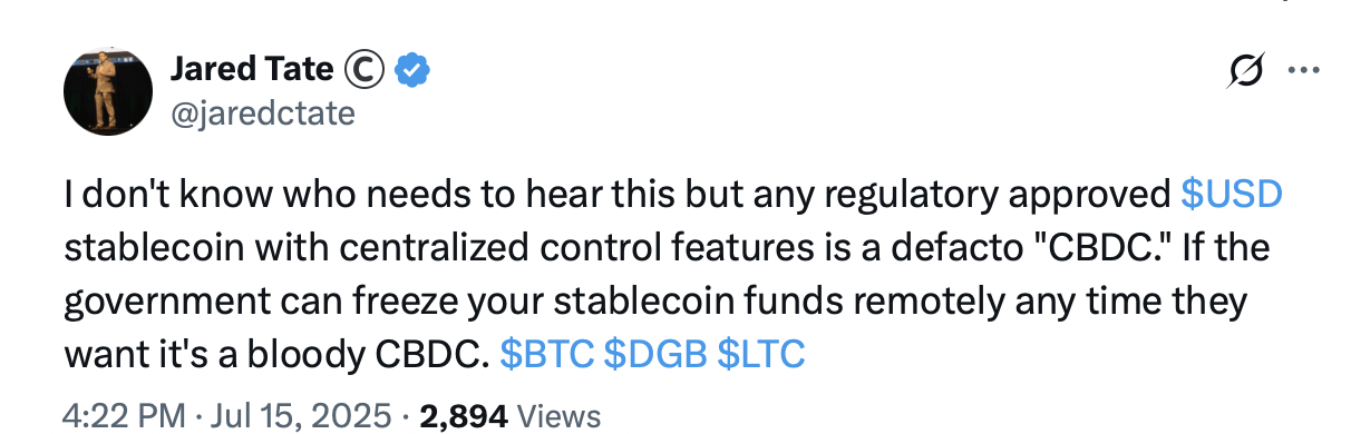 CBDC in Plain Sight: Are Stablecoins the Hidden Blueprint for a US Digital Dollar? CBDC in Plain Sight: Are Stablecoins the Hidden Blueprint for a US Digital Dollar?