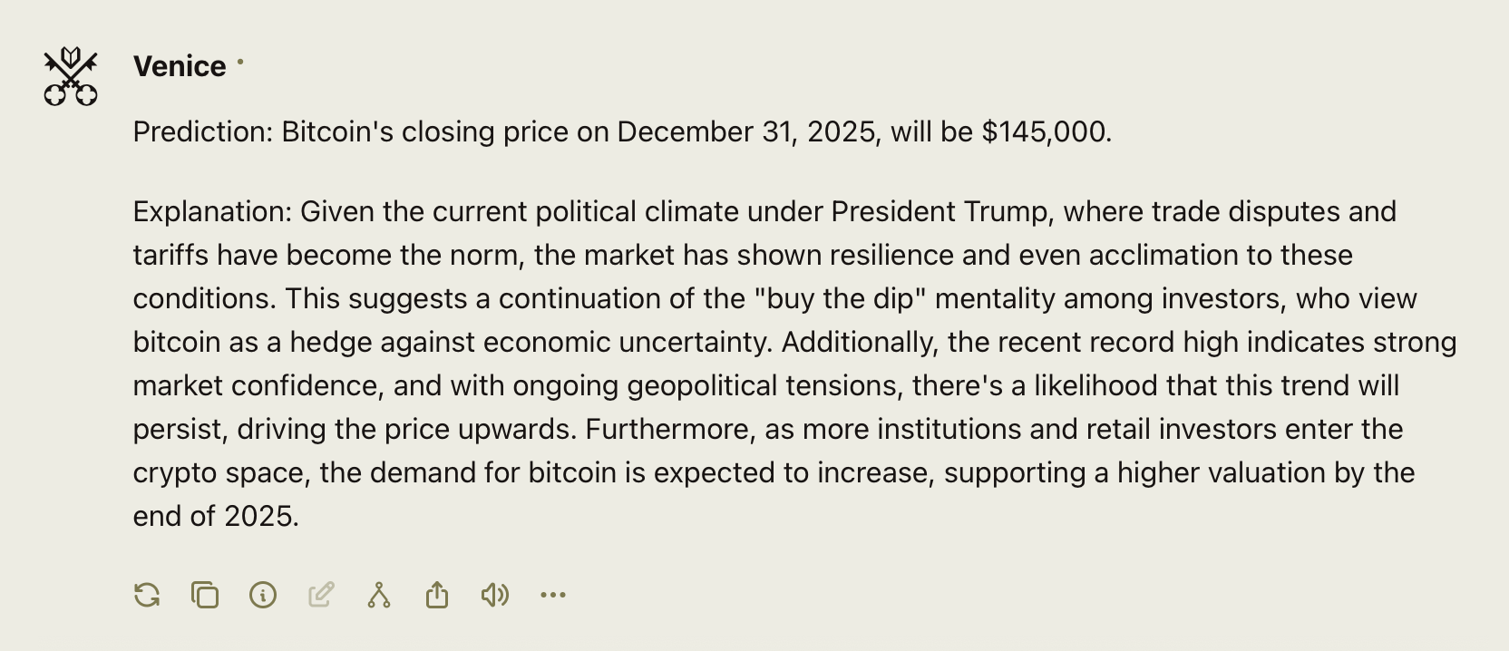 10 KI-Chatbots prognostizieren Bitcoin-Wert bis zum Jahresende – einer sieht ein $225K-Ziel