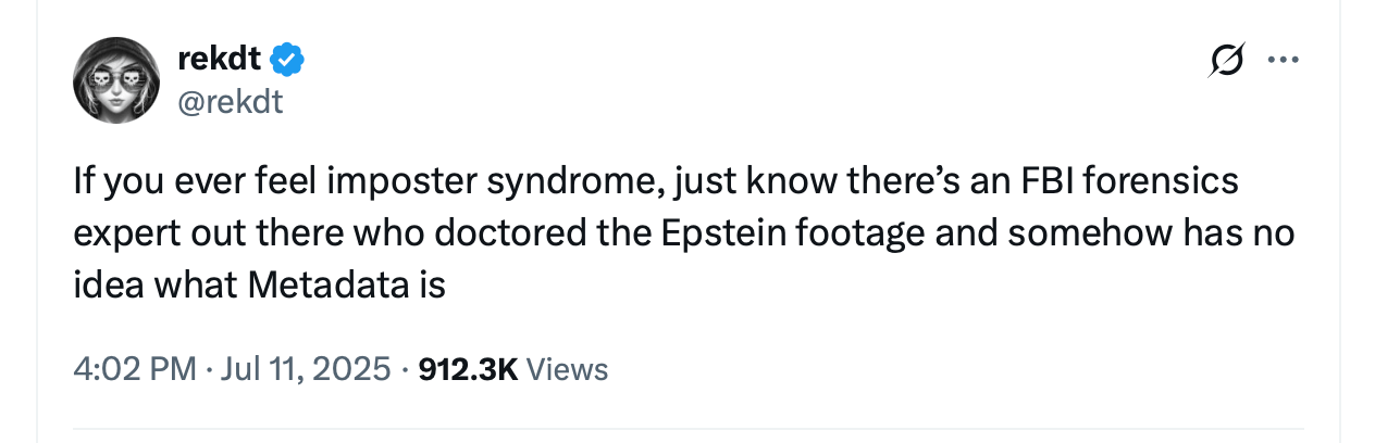 Тюремное видео Эпштейна 'в сыром виде' было 'изменено' с использованием Adobe, сообщает расследование Wired Тюремное видео Эпштейна 'в сыром виде' было 'изменено' с использованием Adobe, сообщает расследование Wired