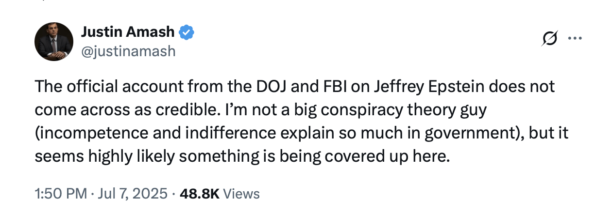 Il DOJ Negherà L'Esistenza Della Lista Clienti Di Epstein; Lo Scetticismo Pubblico Alimenta Le Accuse Di Insabbiamento Il DOJ Negherà L'Esistenza Della Lista Clienti Di Epstein; Lo Scetticismo Pubblico Alimenta Le Accuse Di Insabbiamento
