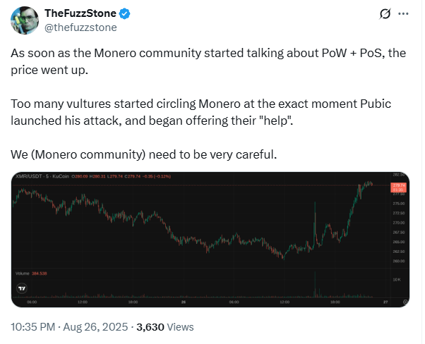 Monero beschleunigt FCMP-Upgrade nach Qubics 51%-Angriffsversuch Monero beschleunigt FCMP-Upgrade nach Qubics 51%-Angriffsversuch