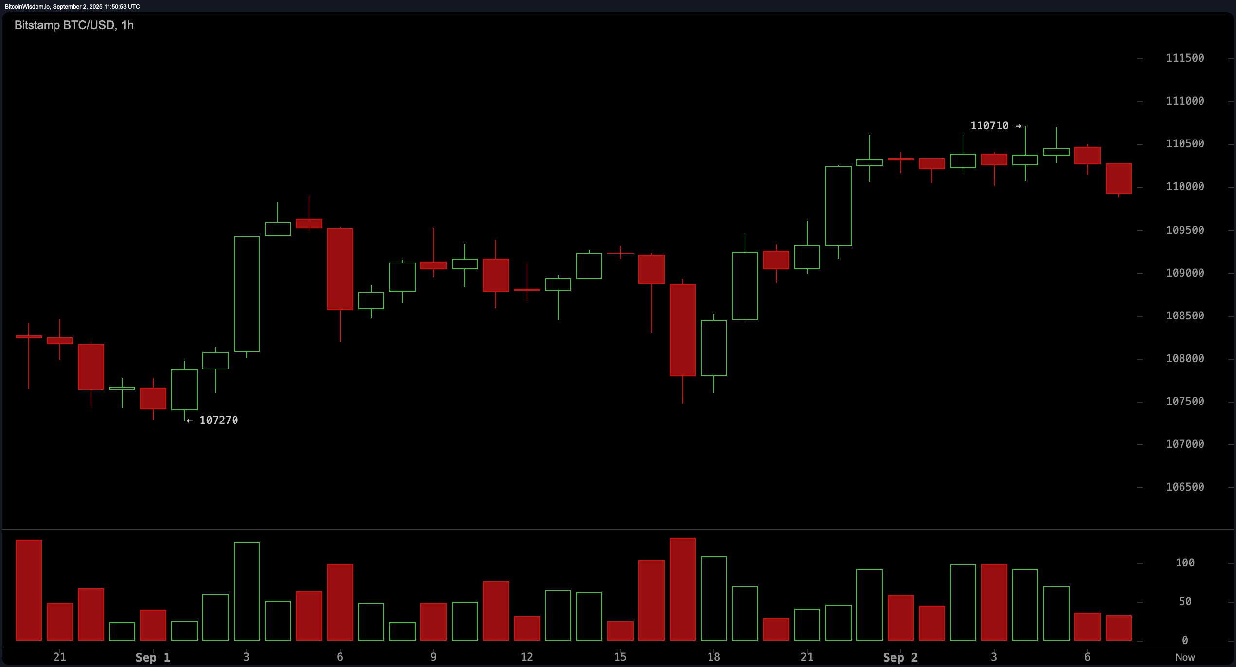 Bitcoin Price Watch: $110K Bounce Signals Reversal or Just a Pause? Bitcoin Price Watch: $110K Bounce Signals Reversal or Just a Pause?