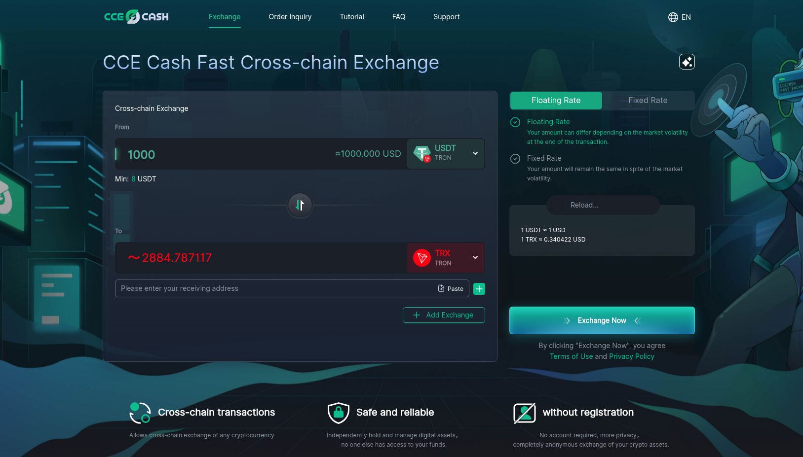 CCE.Cash Redefines Cryptocurrency Trading With Fast, Secure, and  Registration-Free Exchange – Standard PR Bitcoin News