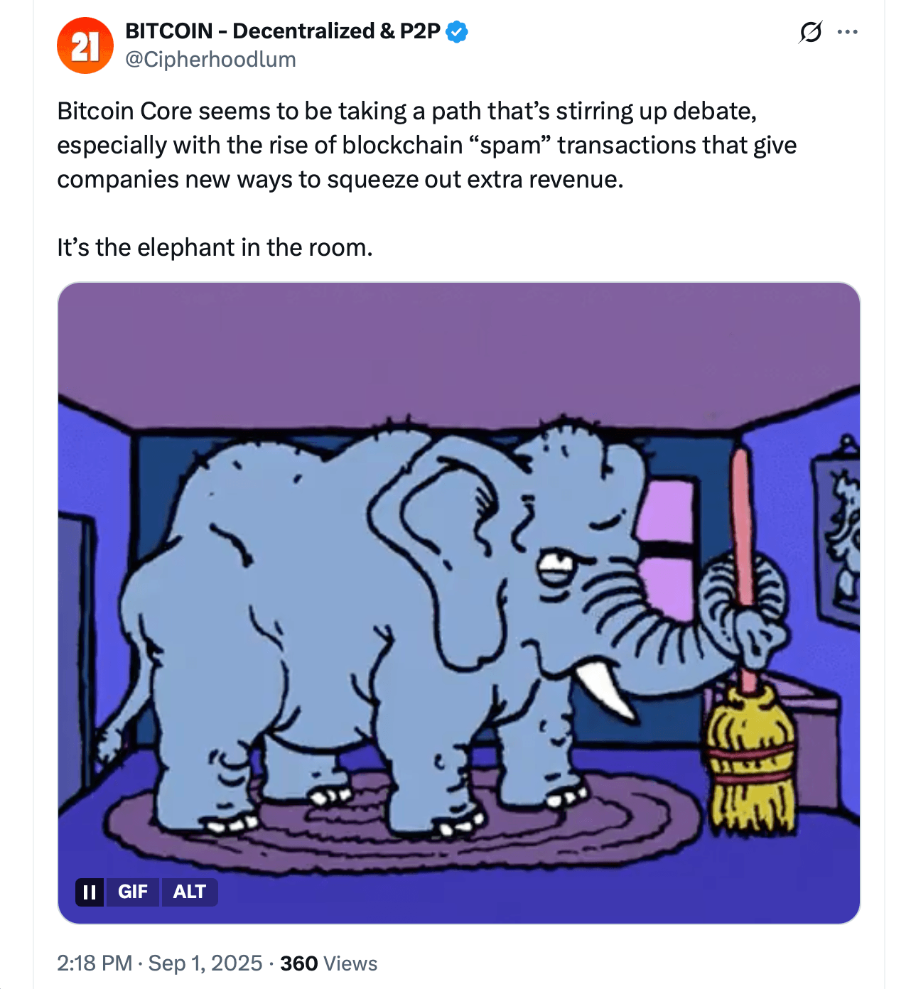 Guerra de Nós do Bitcoin: Neutralidade do Core vs. Filtros do Knots Continua a Alimentar Debate Intenso Guerra de Nós do Bitcoin: Neutralidade do Core vs. Filtros do Knots Continua a Alimentar Debate Intenso